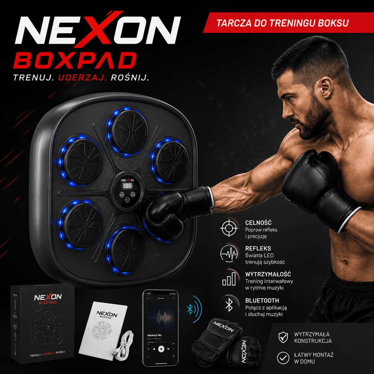 Nexon BoxPad-Twój Prywatny Trener Boksu